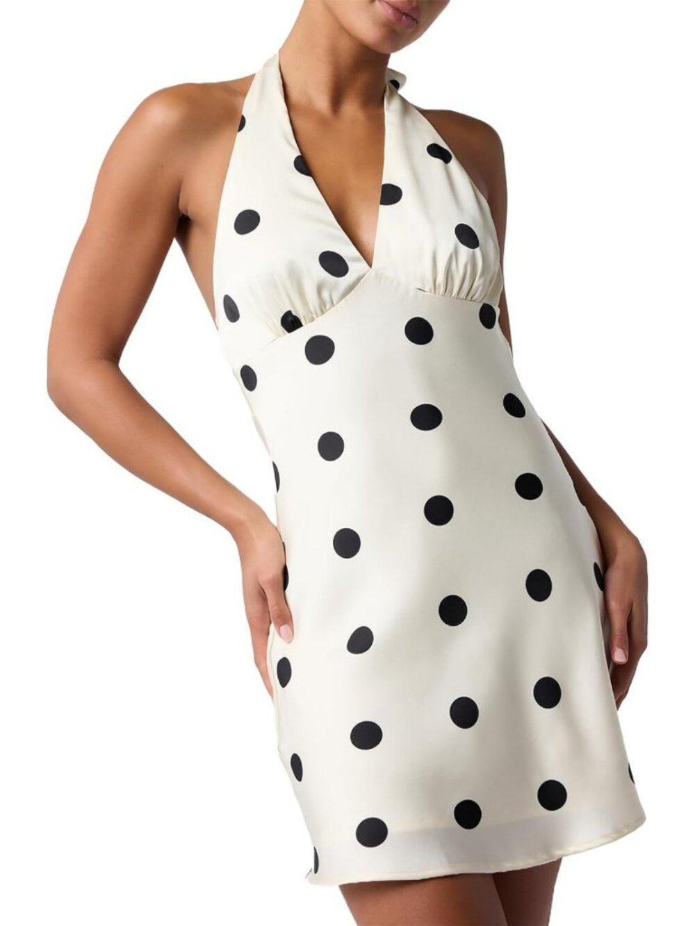 Chic Halter Mini Cocktail Dress for Women - Perfect for Parties & Events